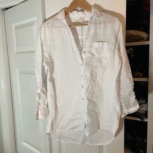 Christian Siriano Linen Shirt